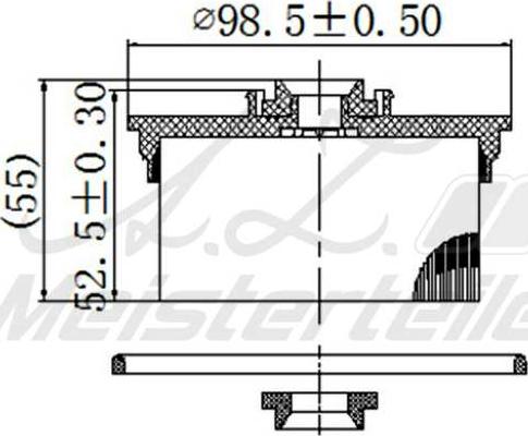 A.Z. Meisterteile AZMT-41-020-1394 - Горивен филтър vvparts.bg