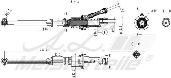 A.Z. Meisterteile AZMT-47-030-1098 - Горна помпа на съединител vvparts.bg