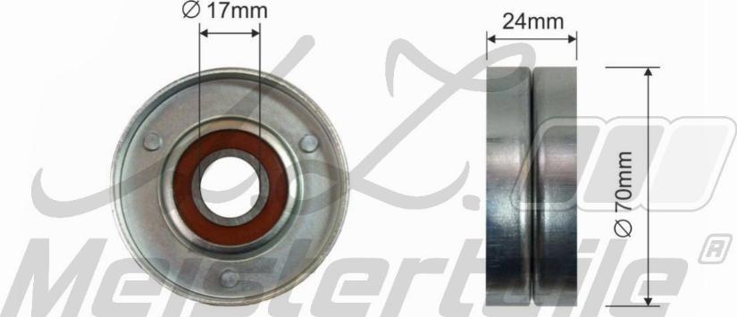 A.Z. Meisterteile AZMT-20-031-1474 - Паразитна / водеща ролка, пистов ремък vvparts.bg