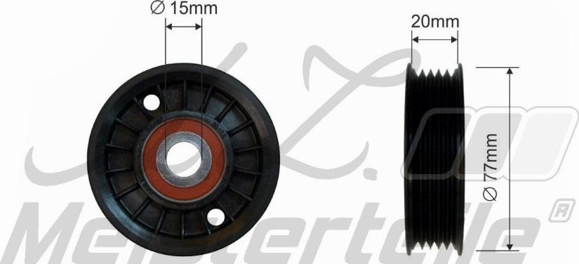 A.Z. Meisterteile AZMT-20-031-1478 - Паразитна / водеща ролка, пистов ремък vvparts.bg