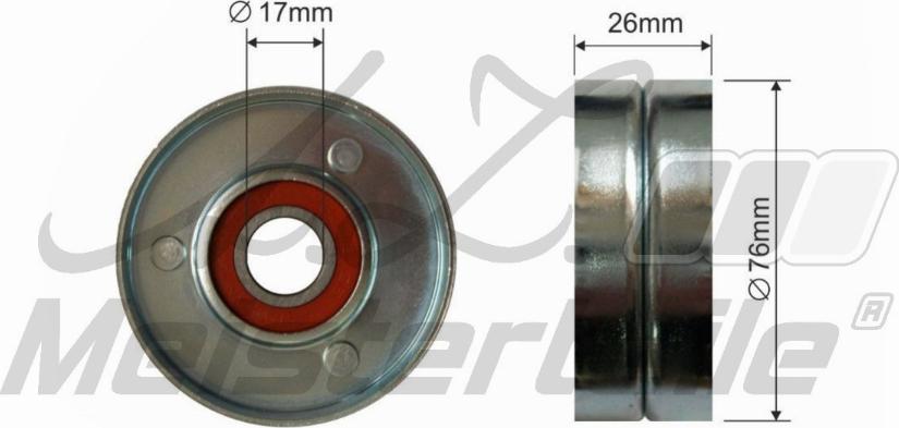 A.Z. Meisterteile AZMT-20-031-1118 - Паразитна / водеща ролка, пистов ремък vvparts.bg