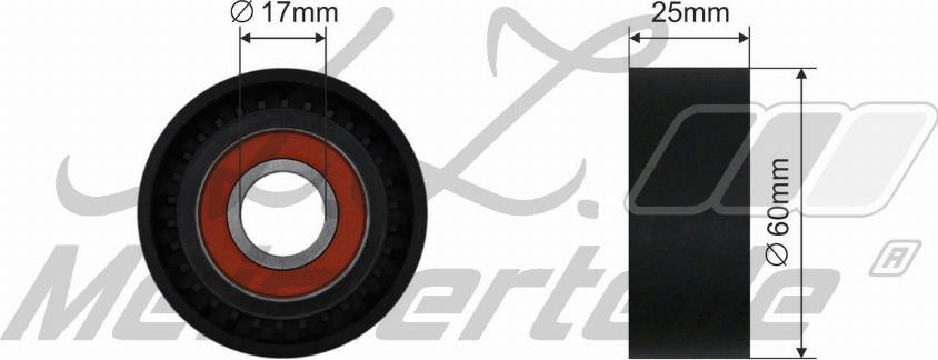 A.Z. Meisterteile AZMT-20-031-2157 - Паразитна / водеща ролка, пистов ремък vvparts.bg