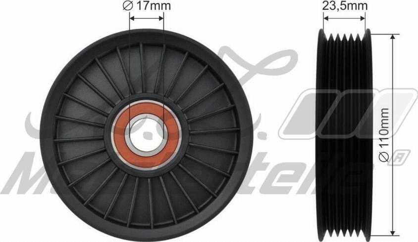 A.Z. Meisterteile AZMT-20-031-2111 - Паразитна / водеща ролка, пистов ремък vvparts.bg