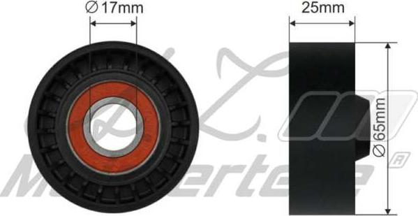 A.Z. Meisterteile AZMT-20-031-2184 - Паразитна / водеща ролка, пистов ремък vvparts.bg
