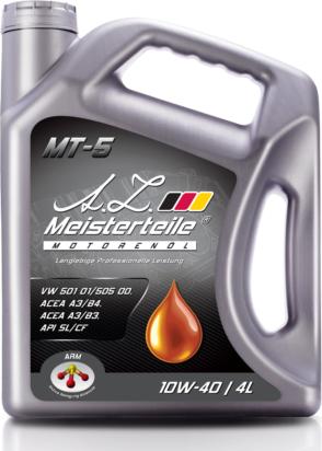 A.Z. Meisterteile MT-5 10W-40 4L - Двигателно масло vvparts.bg