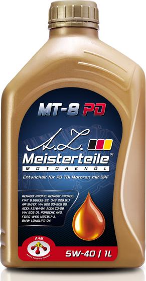A.Z. Meisterteile MT-8 PD 5W-40 1L - Двигателно масло vvparts.bg