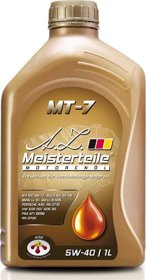 A.Z. Meisterteile MT-7 5W-40 1L - Двигателно масло vvparts.bg