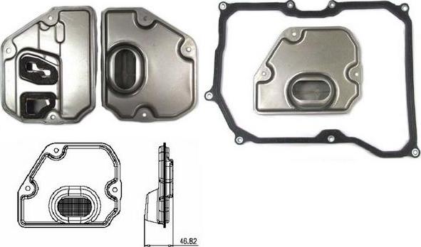 Azumi JT32497K - Хидравличен филтър, автоматична предавателна кутия vvparts.bg