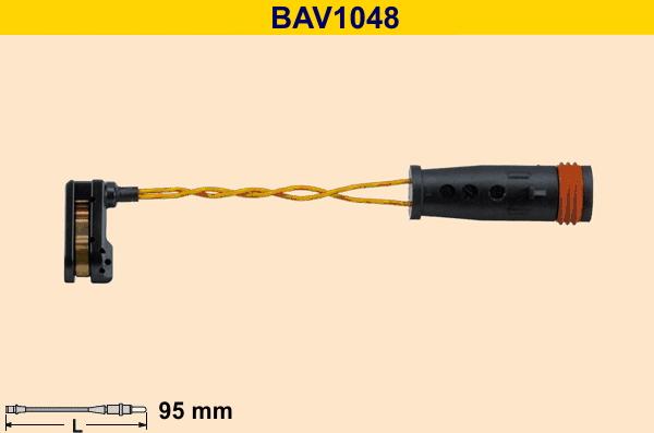 Barum BAV1048 - Предупредителен контактен сензор, износване на накладките vvparts.bg