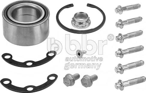 BBR Automotive 001-51-12649 - Комплект колесен лагер vvparts.bg