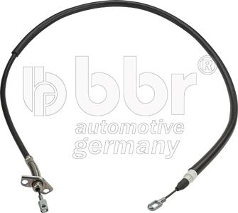 BBR Automotive 001-10-18155 - Жило, ръчна спирачка vvparts.bg