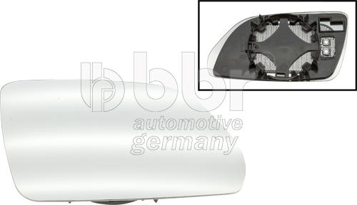 BBR Automotive 001-10-17274 - Стъкло на огледало, външно огледало vvparts.bg