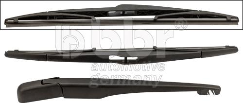 BBR Automotive 001-10-30422 - Рамо на чистачка, почистване на стъклата vvparts.bg