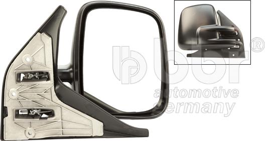 BBR Automotive 001-10-24411 - Външно огледало vvparts.bg