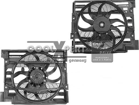 BBR Automotive 003-60-00886 - Вентилатор, охлаждане на двигателя vvparts.bg