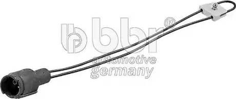 BBR Automotive 003-10-00589 - Предупредителен контактен сензор, износване на накладките vvparts.bg