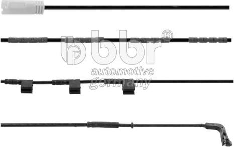 BBR Automotive 003-10-08338 - Предупредителен контактен сензор, износване на накладките vvparts.bg