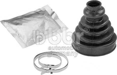 BBR Automotive 002-50-11612 - Маншон, полуоска vvparts.bg