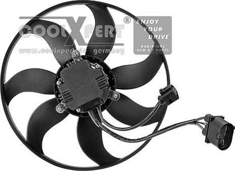 BBR Automotive 002-60-01104 - Вентилатор, охлаждане на двигателя vvparts.bg