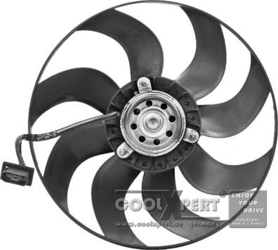 BBR Automotive 002-60-14422 - Вентилатор, охлаждане на двигателя vvparts.bg