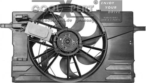 BBR Automotive 007-60-12561 - Вентилатор, охлаждане на двигателя vvparts.bg