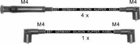 BBT ZK908 - Комплект запалителеи кабели vvparts.bg