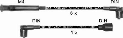 BBT ZK913 - Комплект запалителеи кабели vvparts.bg