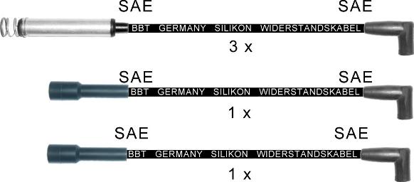 BBT ZK0715 - Комплект запалителеи кабели vvparts.bg