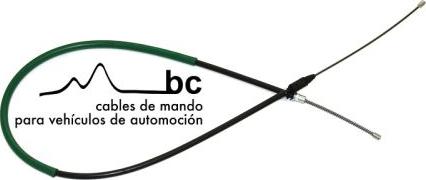 Beca Cables 615002 - Жило, ръчна спирачка vvparts.bg
