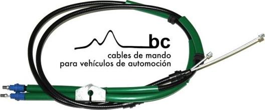 Beca Cables 301040 - Жило, ръчна спирачка vvparts.bg
