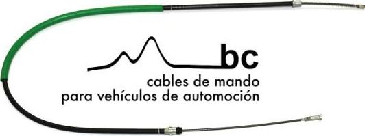 Beca Cables 206004 - Жило, ръчна спирачка vvparts.bg