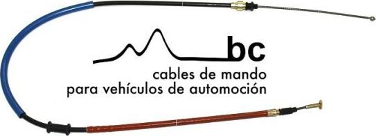 Beca Cables 206005 - Жило, ръчна спирачка vvparts.bg