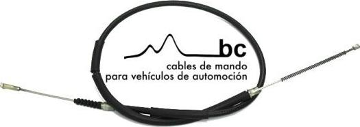 Beca Cables 206002 - Жило, ръчна спирачка vvparts.bg