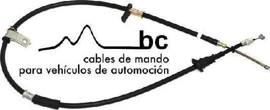 Beca Cables 2001045 - Жило, ръчна спирачка vvparts.bg
