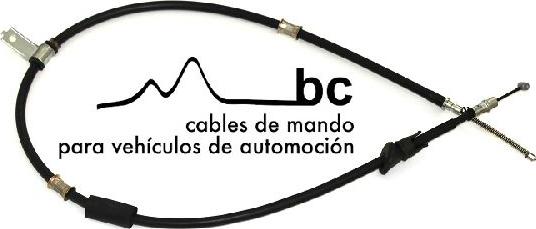 Beca Cables 2001043 - Жило, ръчна спирачка vvparts.bg