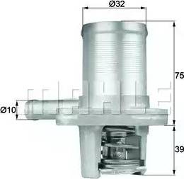 BEHR TI 40 89 - Термостат, охладителна течност vvparts.bg