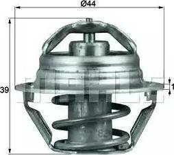 BEHR TX 90 82D - Термостат, охладителна течност vvparts.bg