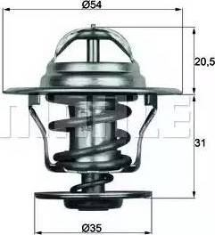 BEHR TX 15 87D - Термостат, охладителна течност vvparts.bg