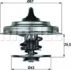 BEHR TX 18 71 - Термостат, охладителна течност vvparts.bg