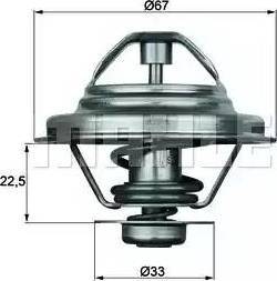 BEHR TX 24 87D - Термостат, охладителна течност vvparts.bg