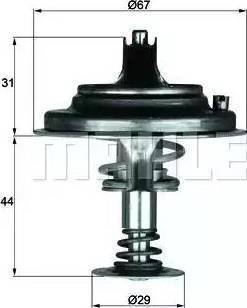 BEHR TX 26 71D1 - Термостат, охладителна течност vvparts.bg