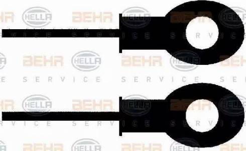 BEHR HELLA Service 8EW 009 144-601 - Вентилатор, конденсатор на климатизатора vvparts.bg