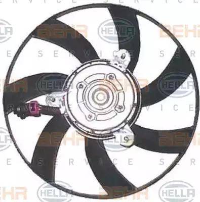 BEHR HELLA Service 8EW 351 044-481 - Вентилатор, охлаждане на двигателя vvparts.bg