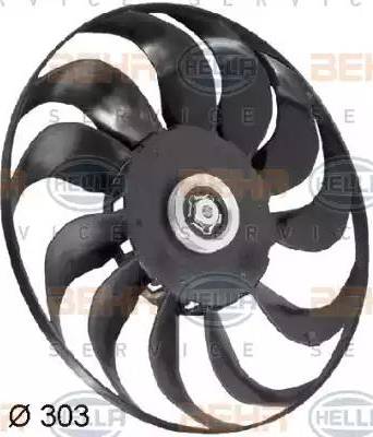 BEHR HELLA Service 8EW 351 043-281 - Перка, охлаждане на двигателя vvparts.bg