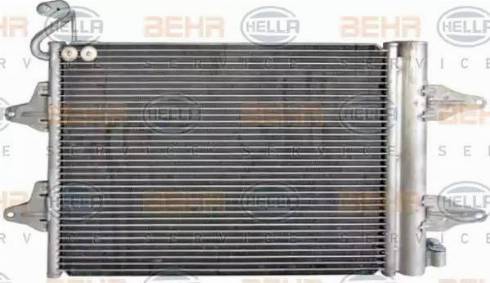 BEHR HELLA Service 8FC 351 301-534 - Кондензатор, климатизация vvparts.bg