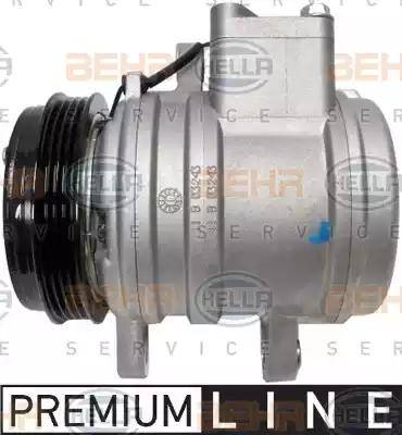 BEHR HELLA Service 8FK 351 001-381 - Компресор, климатизация vvparts.bg