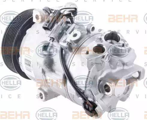 BEHR HELLA Service 8FK 351 003-451 - Компресор, климатизация vvparts.bg