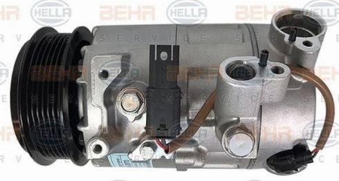 BEHR HELLA Service 8FK 351 002-861 - Компресор, климатизация vvparts.bg