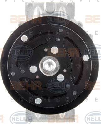 BEHR HELLA Service 8FK 351 007-261 - Компресор, климатизация vvparts.bg