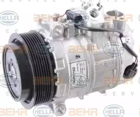 BEHR HELLA Service 8FK 351 107-131 - Компресор, климатизация vvparts.bg